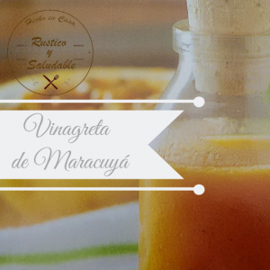 VINAGRETA DE MARACUYA